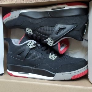 Nike Air Jordan 4 Retro GS 'Bred'